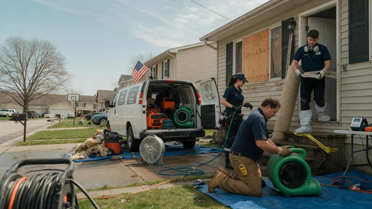 Water Damage Restoration in Ansonia, OH near me